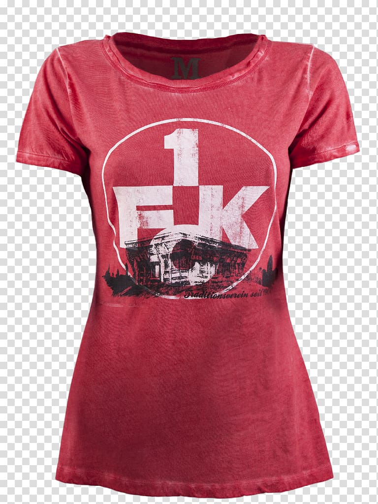 T-shirt 1. FC Kaiserslautern Sleeve, T-shirt transparent background PNG clipart