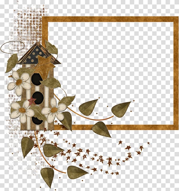 Autumn Birthday , autumn Frame transparent background PNG clipart