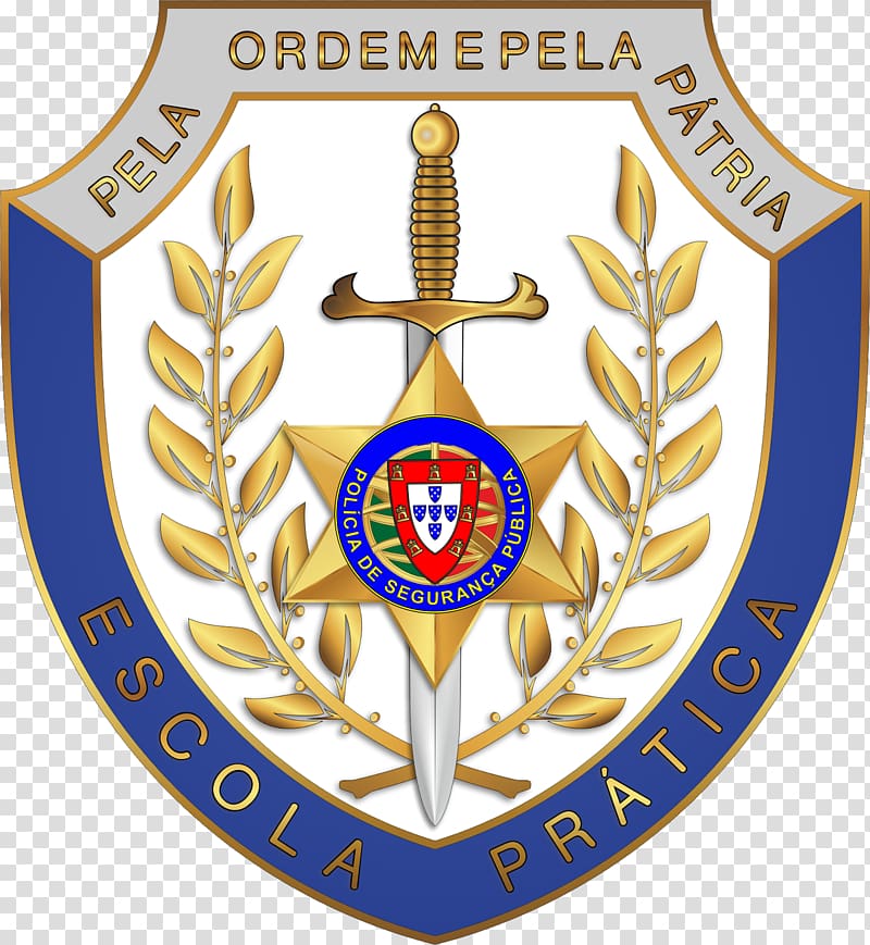 Badge Polícia de Segurança Pública Police Emblem Law enforcement agency, Police transparent background PNG clipart