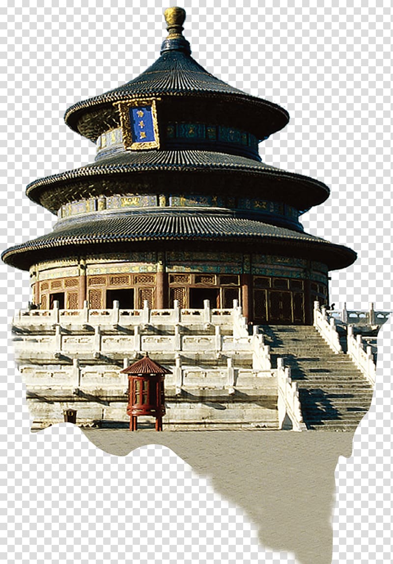 Temple of Heaven Summer Palace Tiananmen Square Forbidden City Great Wall of China, Imperial Palace Traditional Chinese Palace Architecture Background transparent background PNG clipart