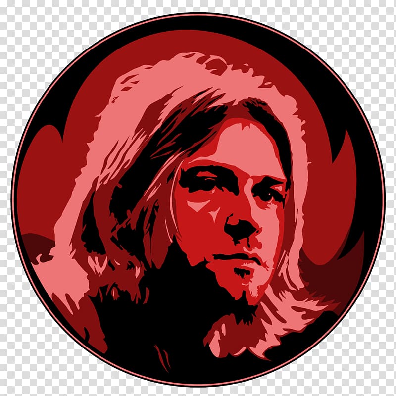 Kurt Cobain Nirvana Character Font, Kurt Cobain transparent background PNG clipart