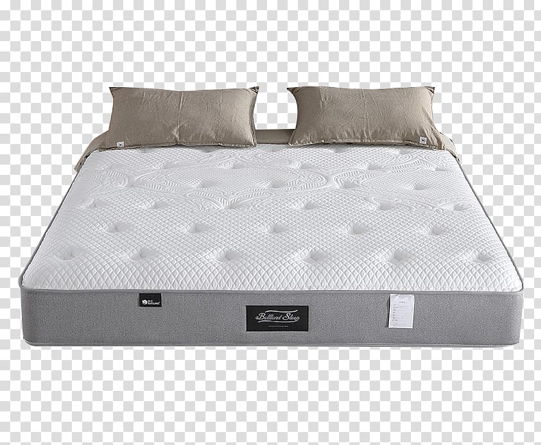 Orthopedic mattress Bed frame Spring, Independent spring high mattress material transparent background PNG clipart