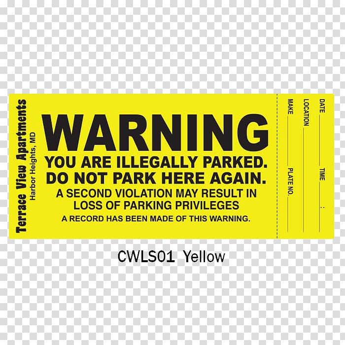 Brand Parking violation Logo Font, black and white stickers for bike transparent background PNG clipart