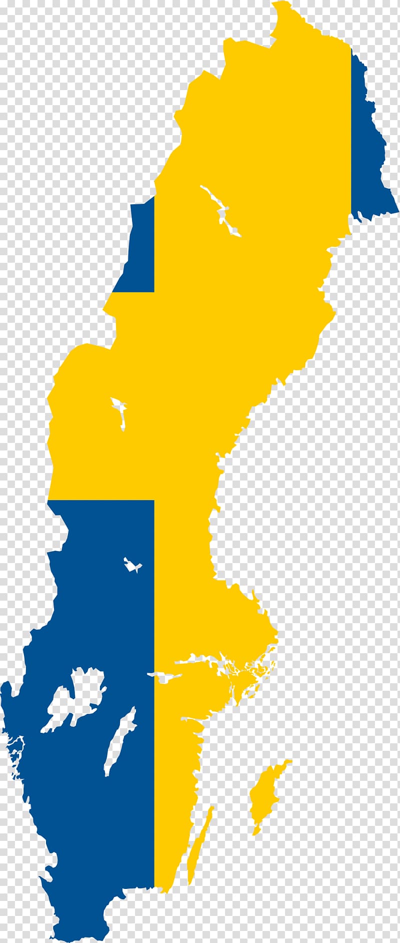 Flag of Sweden Blank map, Flag transparent background PNG clipart