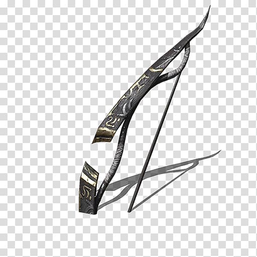 Dark Souls III Ranged weapon Bow and arrow, Dark Souls transparent background PNG clipart
