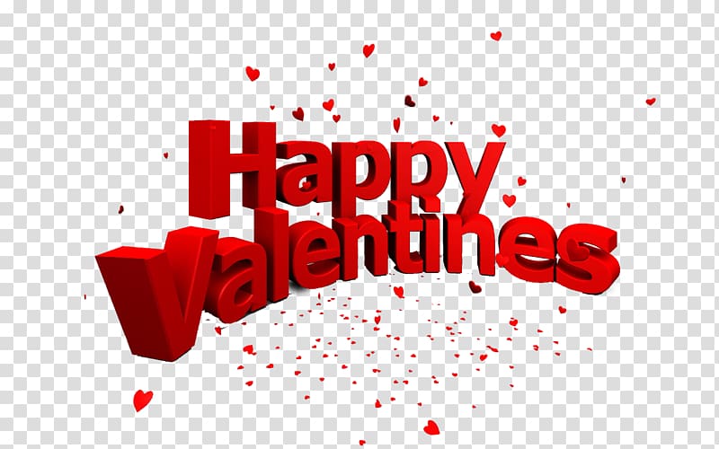 Happy Valentines Day transparent background PNG clipart