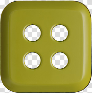 Pearl Sewing Button Four Holes transparent background PNG clipart thumbnail