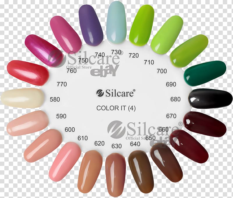 Lakier hybrydowy Varnish Silcare Nail Color, Manicure set transparent background PNG clipart