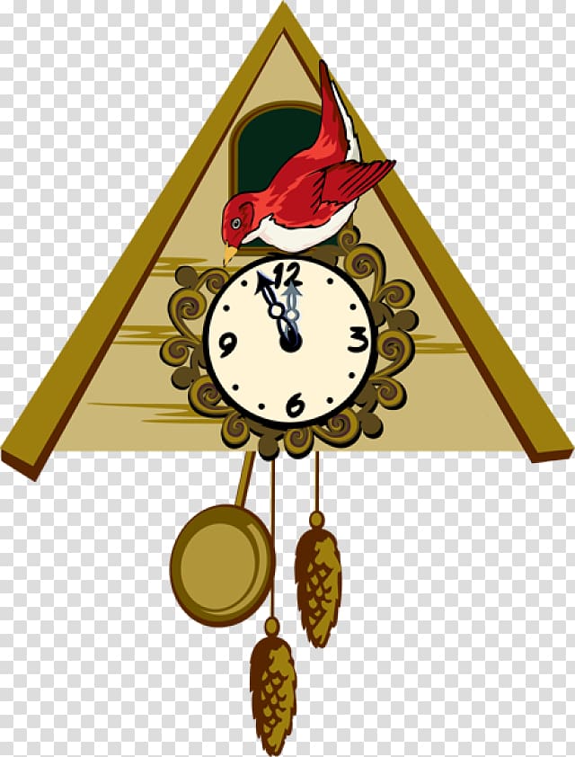 Cuckoo clock Bird , Brown Cuckoo transparent background PNG clipart