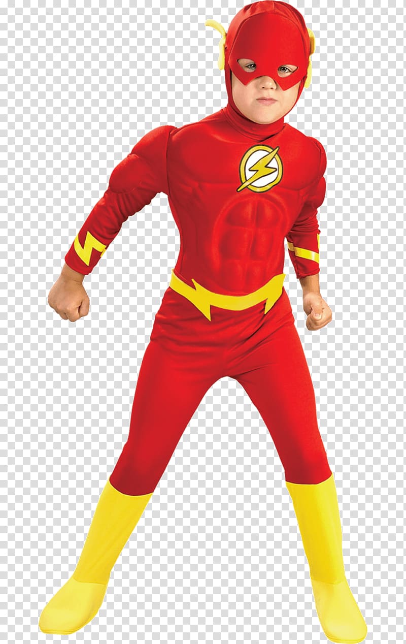 The Flash Halloween costume Toddler, Flash transparent background PNG clipart