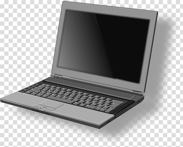 Laptop Netbook , cartoon computer transparent background PNG clipart