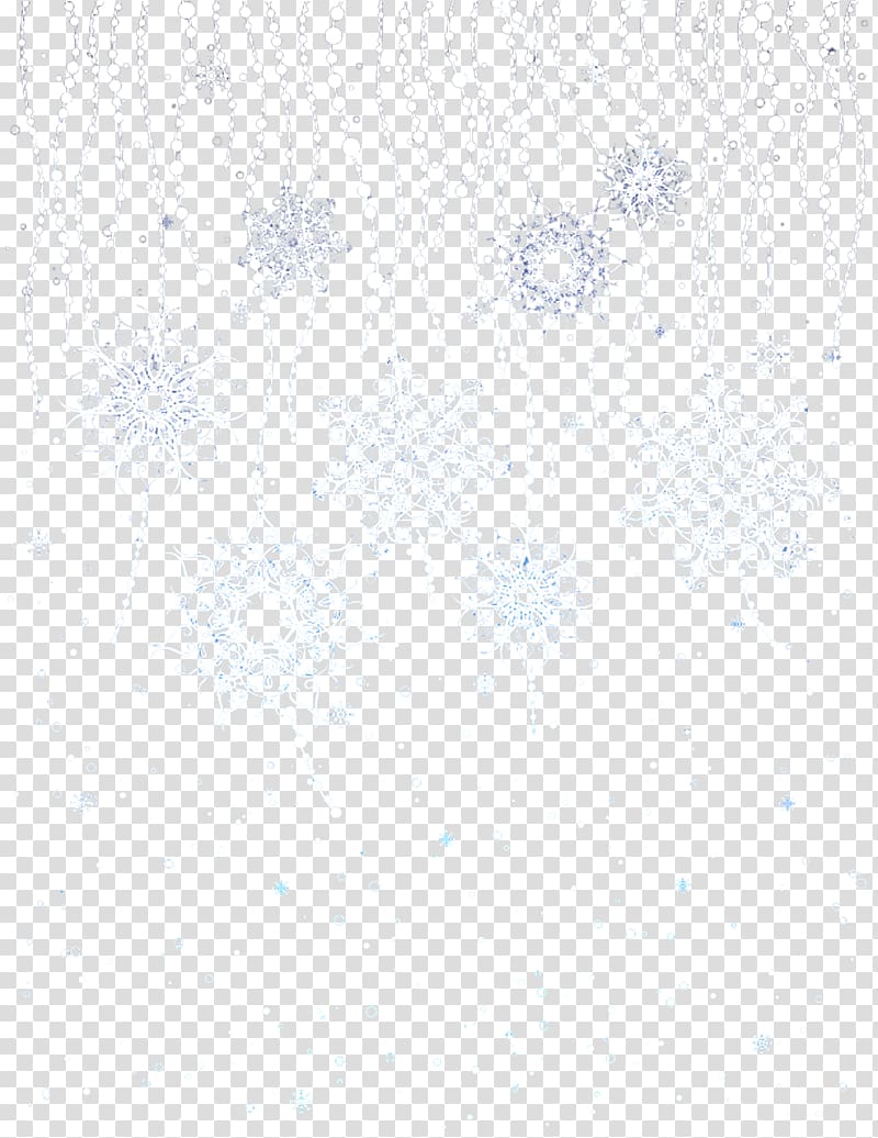 Blue Pattern, Snowflake transparent background PNG clipart