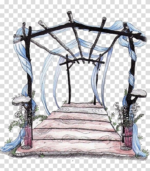 brown wooden dock, Wedding reception Stage White wedding, Painted red carpet wedding planning transparent background PNG clipart
