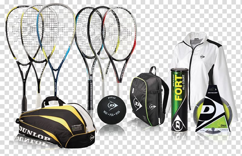 Racket Strings Dunlop Sport Brand, Squash sport transparent background PNG clipart