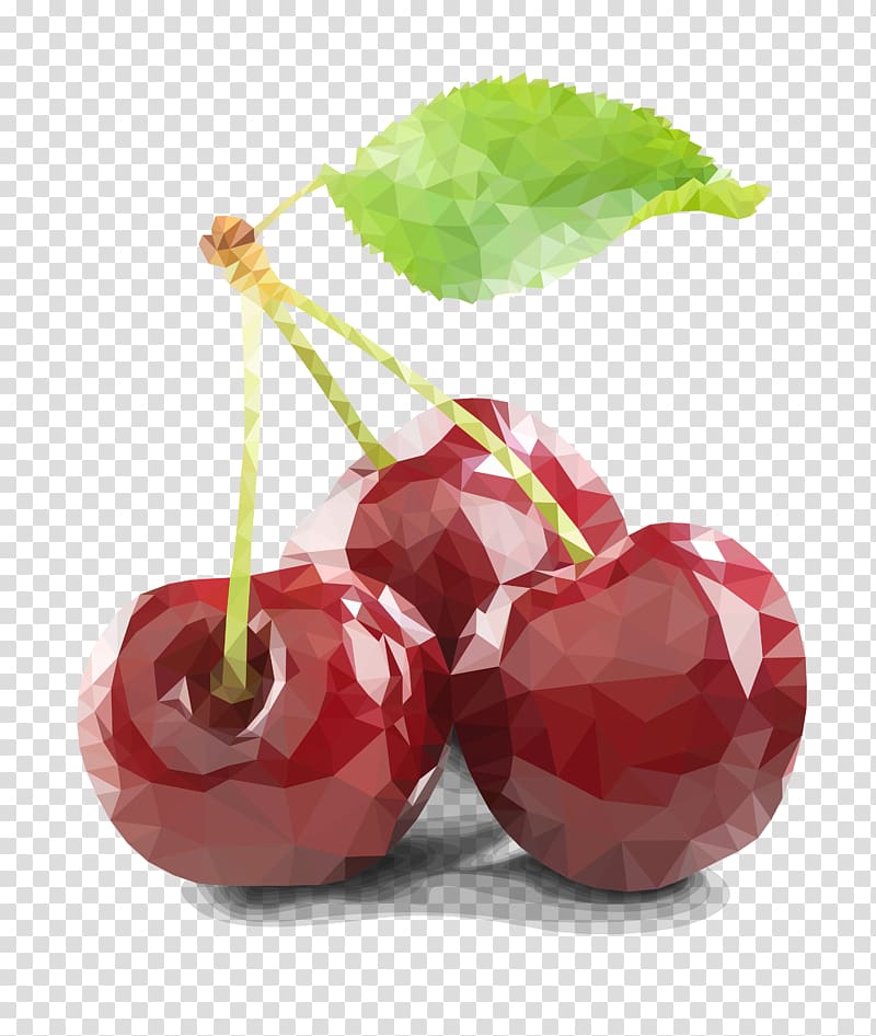 Cerasus Sweet Cherry Berry Fruit, Crystal Cherry Cherry transparent background PNG clipart