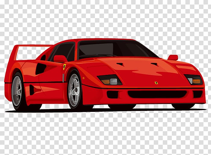 Ferrari F50 GT Ferrari F40 Car Ferrari Daytona, ferrari transparent background PNG clipart