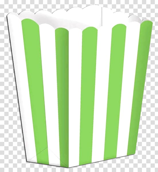 Box Party favor Buffet Rectangle, Green Stripe transparent background PNG clipart