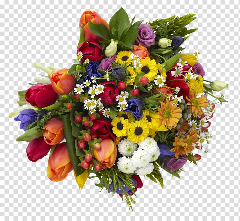 Flower bouquet Cut flowers Floristry Floral design, nice transparent background PNG clipart