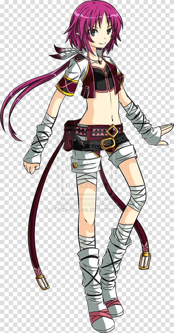 Elsword Anime Demon Lilith, Anime transparent background PNG clipart