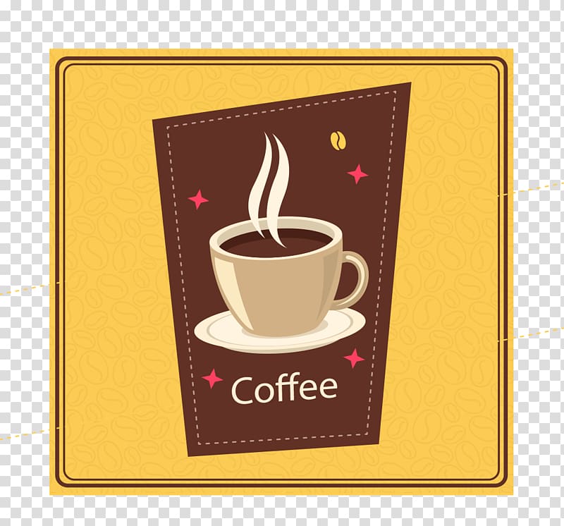 Instant coffee Tea Cafe Coffee cup, Cafe logo transparent background PNG clipart