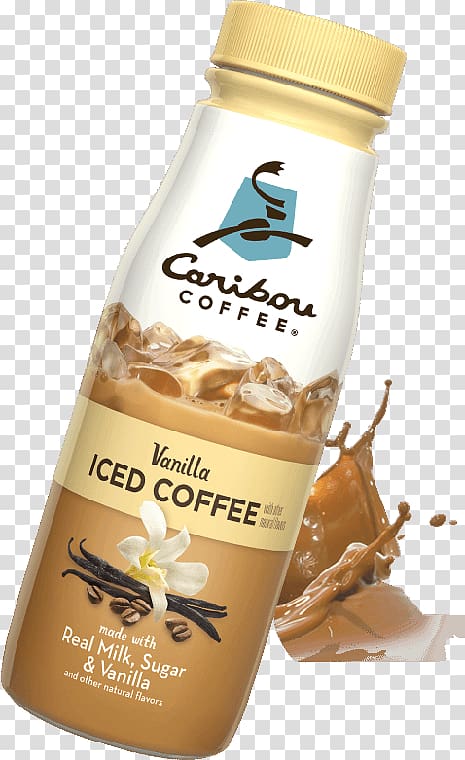 Iced coffee Cafe Latte Caffè mocha, Caribou Iced Coffee transparent background PNG clipart