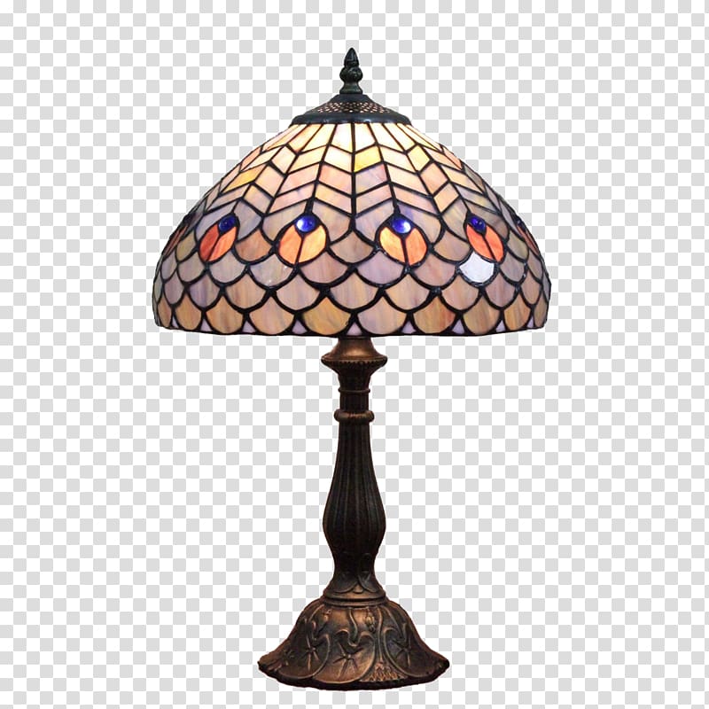 Light fixture Table Lighting Incandescent light bulb, European-style table lamp transparent background PNG clipart