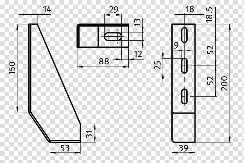 Floor plan Bracket Technical drawing, Fath transparent background PNG clipart