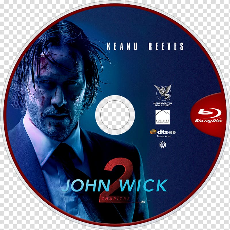 John Wick: Chapter 2 Blu-ray disc DVD Compact disc, dvd transparent background PNG clipart