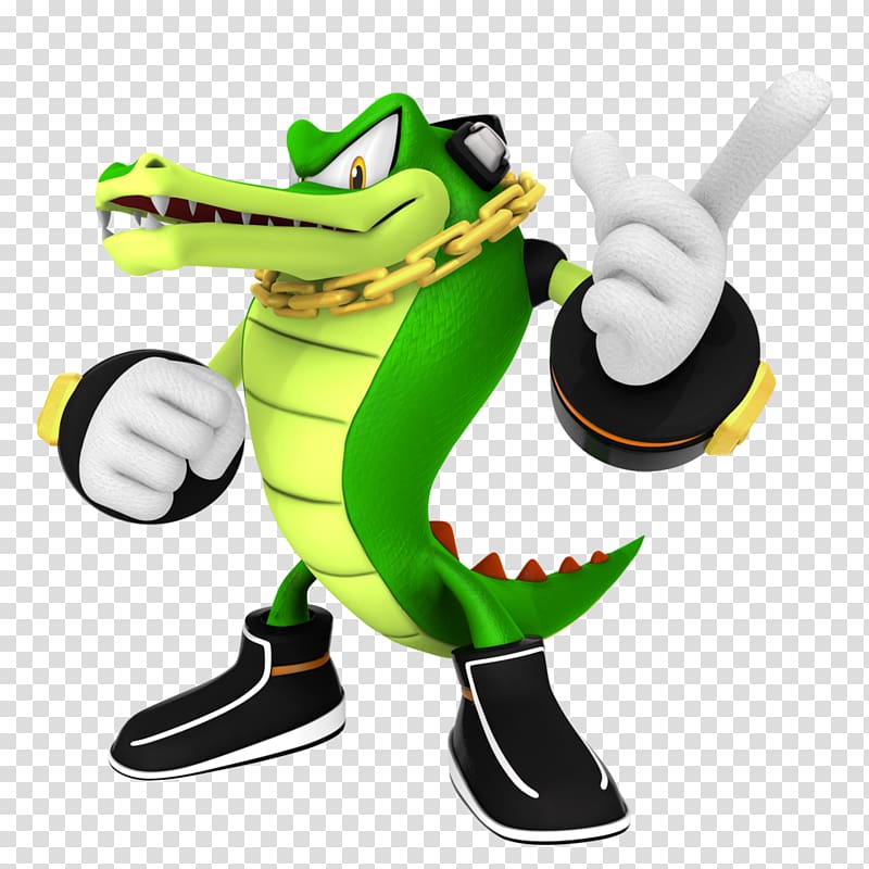 Sonic Heroes the Crocodile Espio the Chameleon Amy Rose Knuckles\' Chaotix, wait for you to fight transparent background PNG clipart