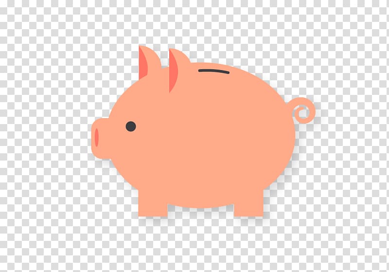 empty piggy bank clipart