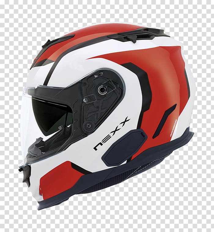 Motorcycle Helmets Nexx Integraalhelm Touring motorcycle, red shop transparent background PNG clipart