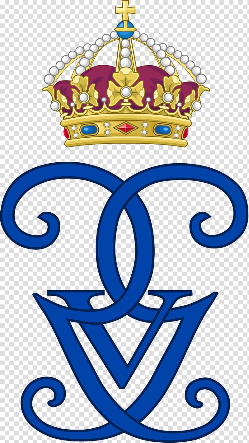 Gustaf V of Sweden Royal cypher Monogram Monarch, others transparent background PNG clipart
