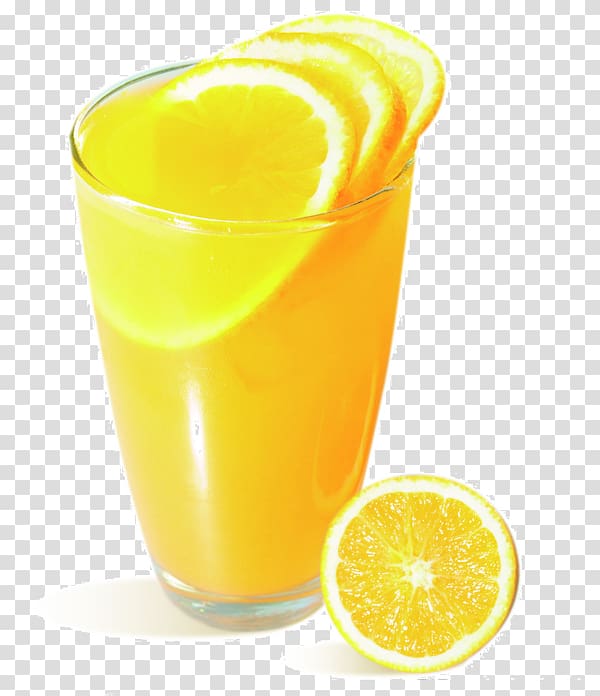 Orange juice Agua de Valencia Fuzzy navel Orange drink, a glass of juice transparent background PNG clipart