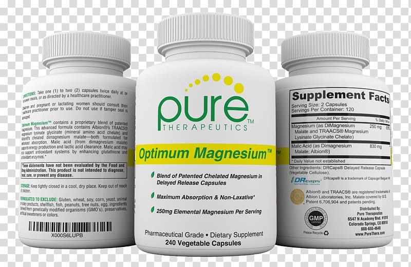 Dietary supplement Magnesium glycinate Therapy B vitamins, health transparent background PNG clipart