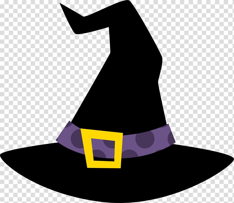 Black and purple witch hat illustration, Witch hat Witchcraft , Witches Hat  transparent background PNG clipart | HiClipart