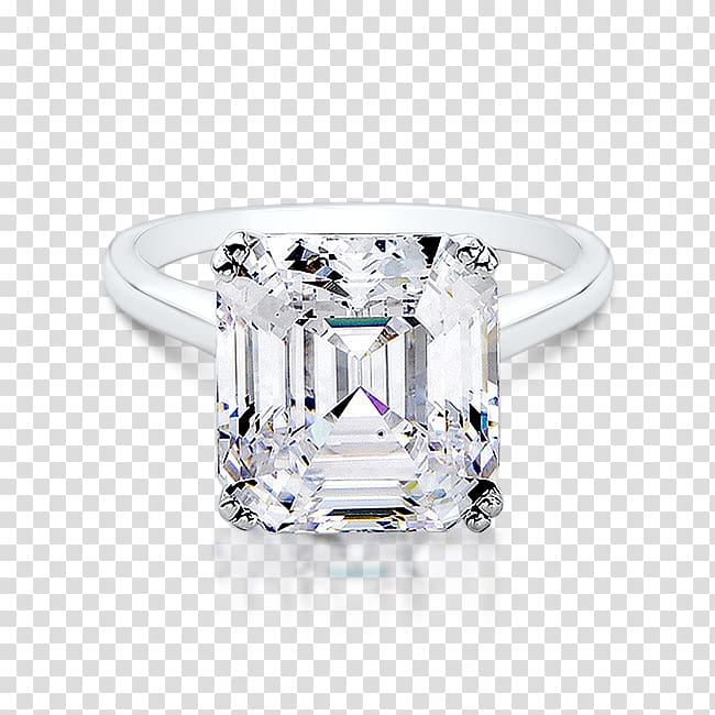 Engagement ring Cubic zirconia Solitaire Cut, Cubic Zirconia transparent background PNG clipart