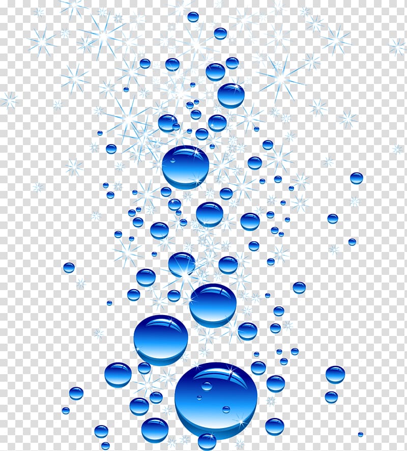 Blue Drop Water, Beautiful blue water drops transparent background PNG clipart