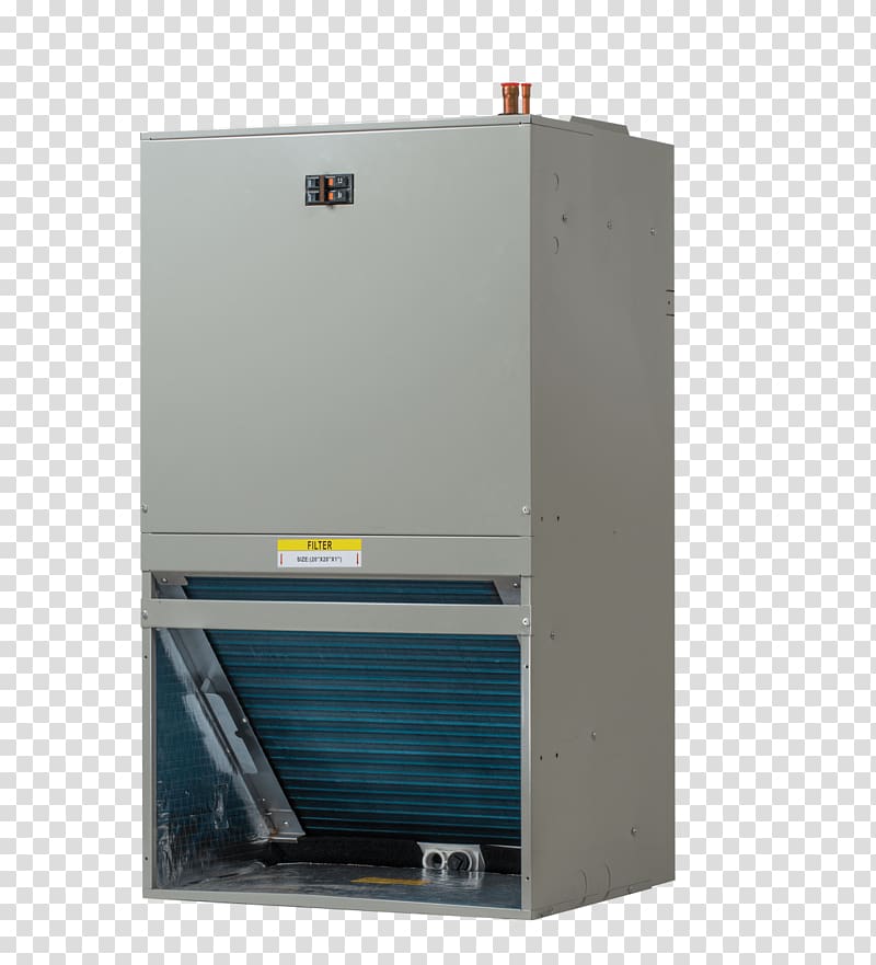 Air handler Air conditioning HVAC Central heating Heat pump, air conditioner transparent background PNG clipart