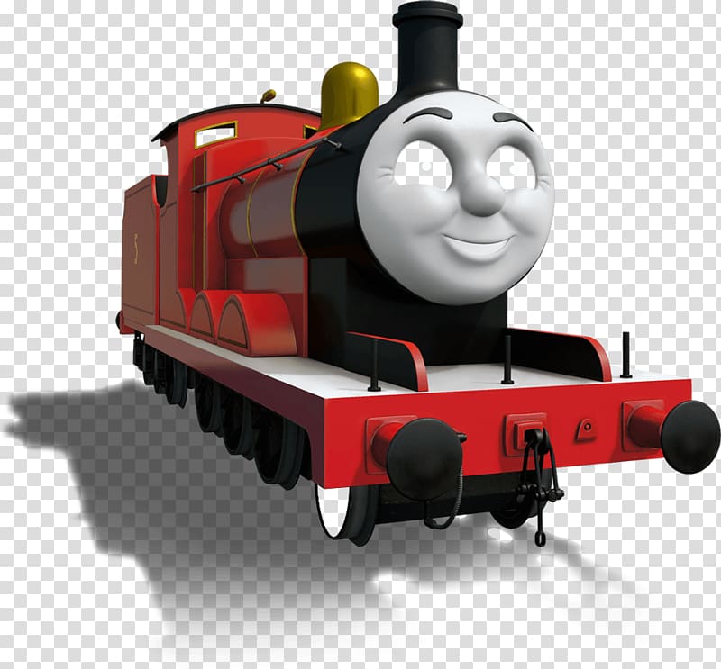 Thomas & Friends James The Red Engine Sir Topham Hatt Sodor PNG