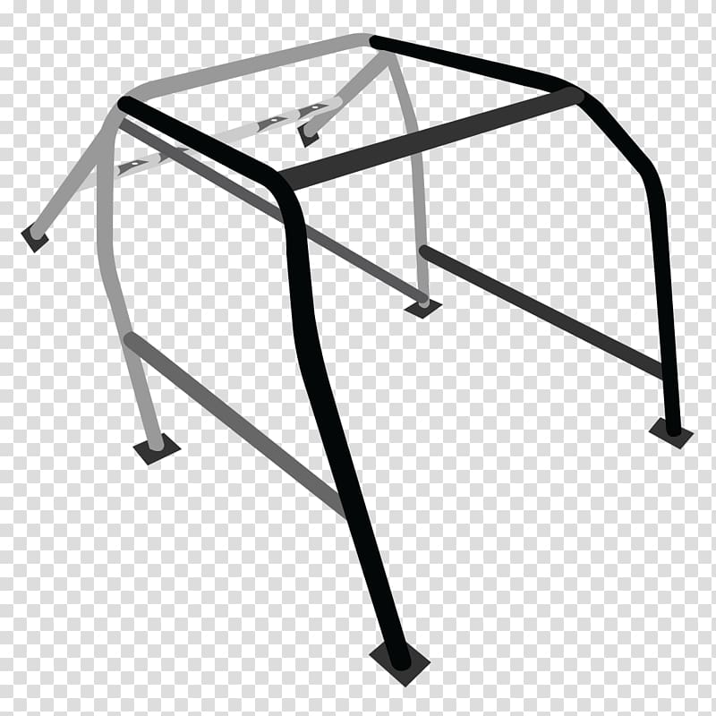 Car Table Hyundai Excel Roll cage, car transparent background PNG clipart