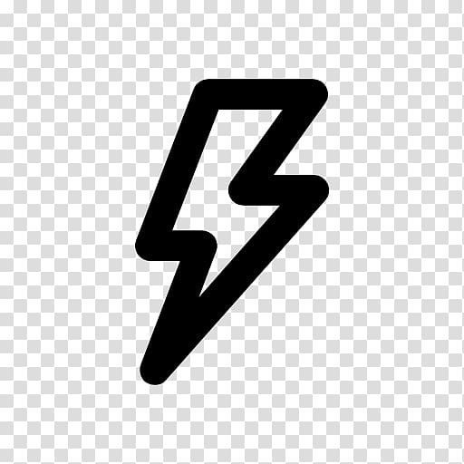 Computer Icons Lightning Thunderstorm Symbol, bolt transparent background PNG clipart