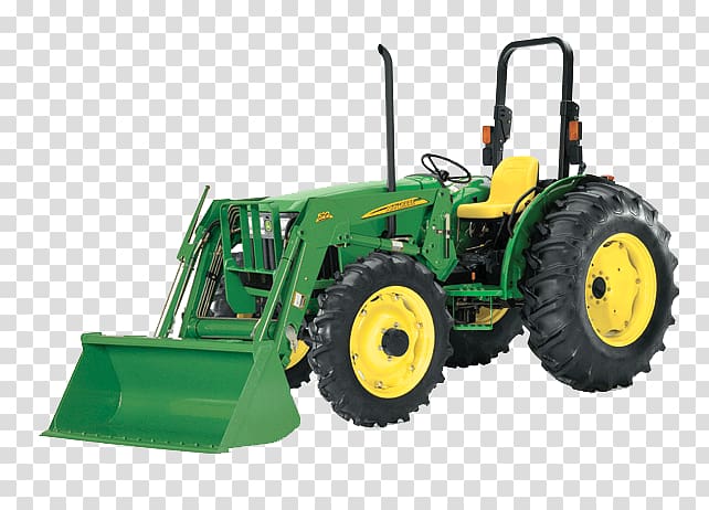 Tractor John Deere: American Farmer Loader Small farm, Tractor Equipment transparent background PNG clipart