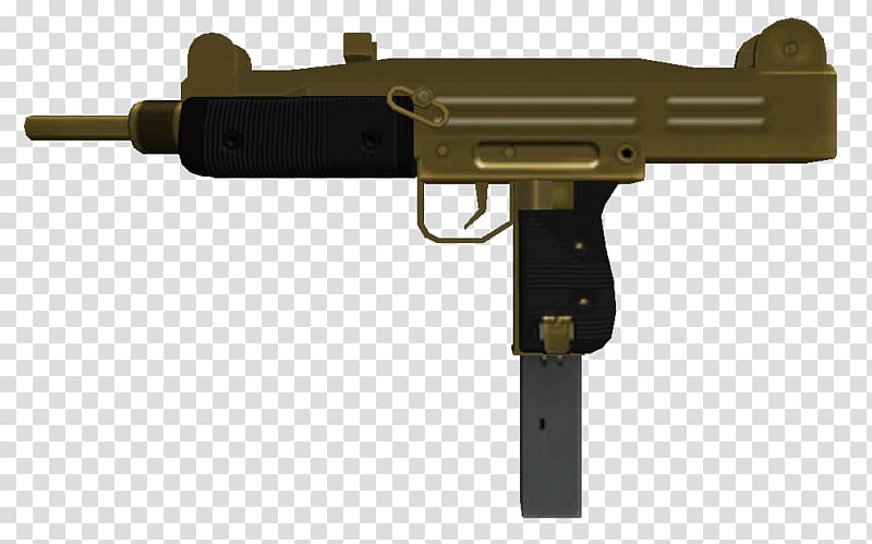 Grand Theft Auto: The Ballad of Gay Tony Submachine gun IMI Micro Uzi Weapon, machine gun transparent background PNG clipart