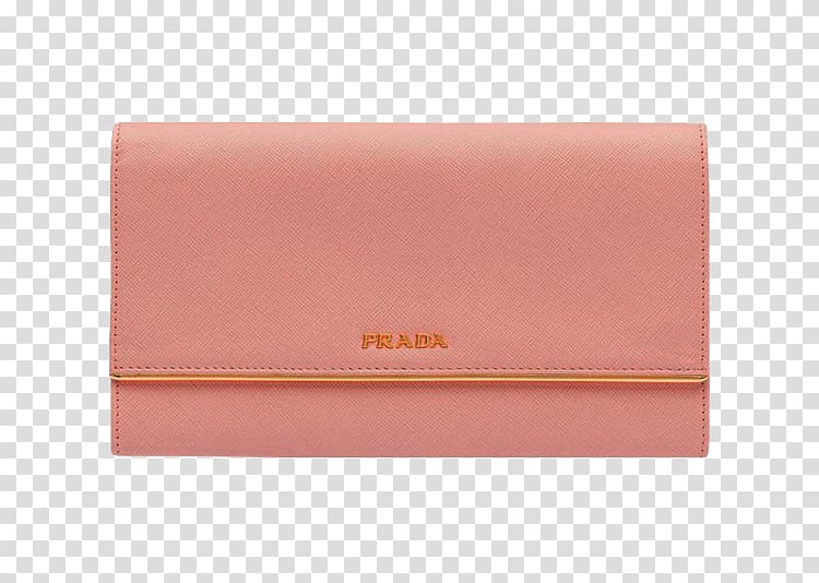 Handbag Wallet Brand, PRADA pink cherry Ms. Clutch transparent background PNG clipart