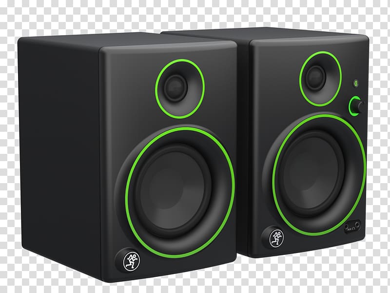 Mackie CR Series Studio monitor Loudspeaker Powered speakers, headphones transparent background PNG clipart