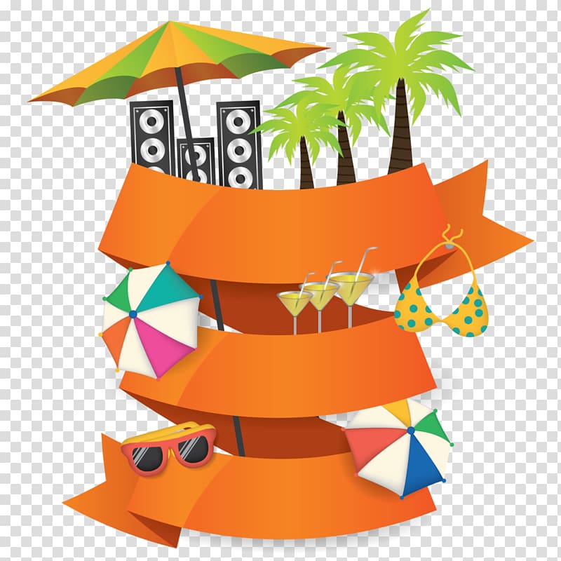 Party Entertainment , beach party transparent background PNG clipart