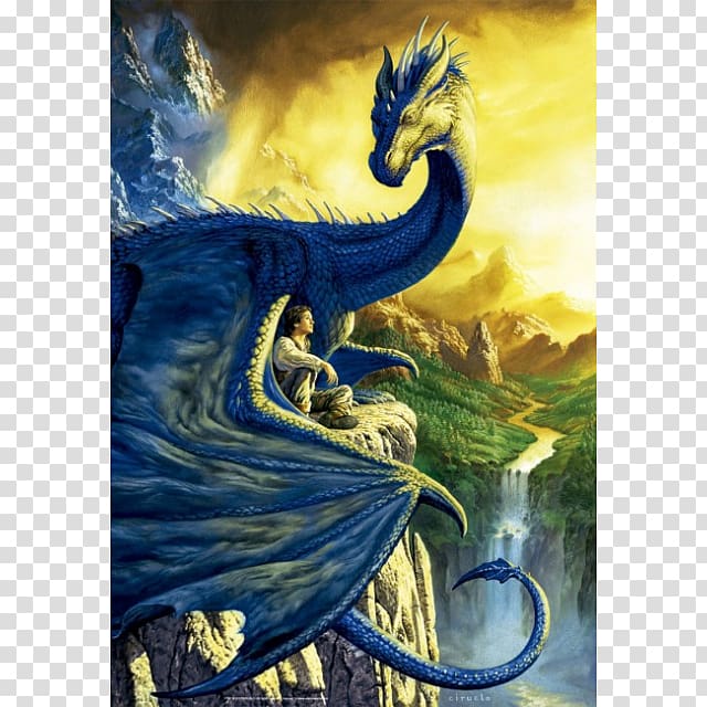 Eragon Jigsaw Puzzles Saphira Educa Borràs, dragon transparent background PNG clipart