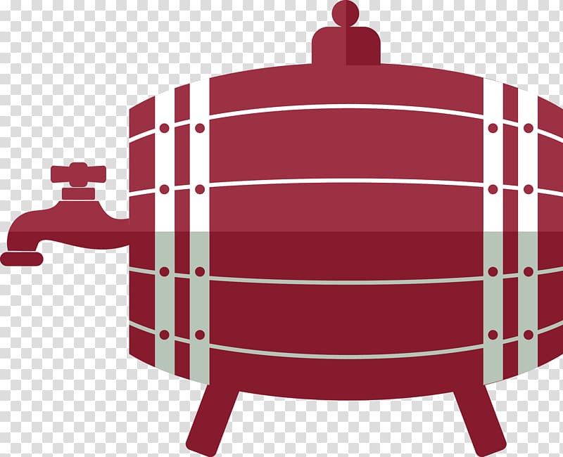 Beer Wine Kvass Barrel Bottle, Barrels Silhouette transparent background PNG clipart