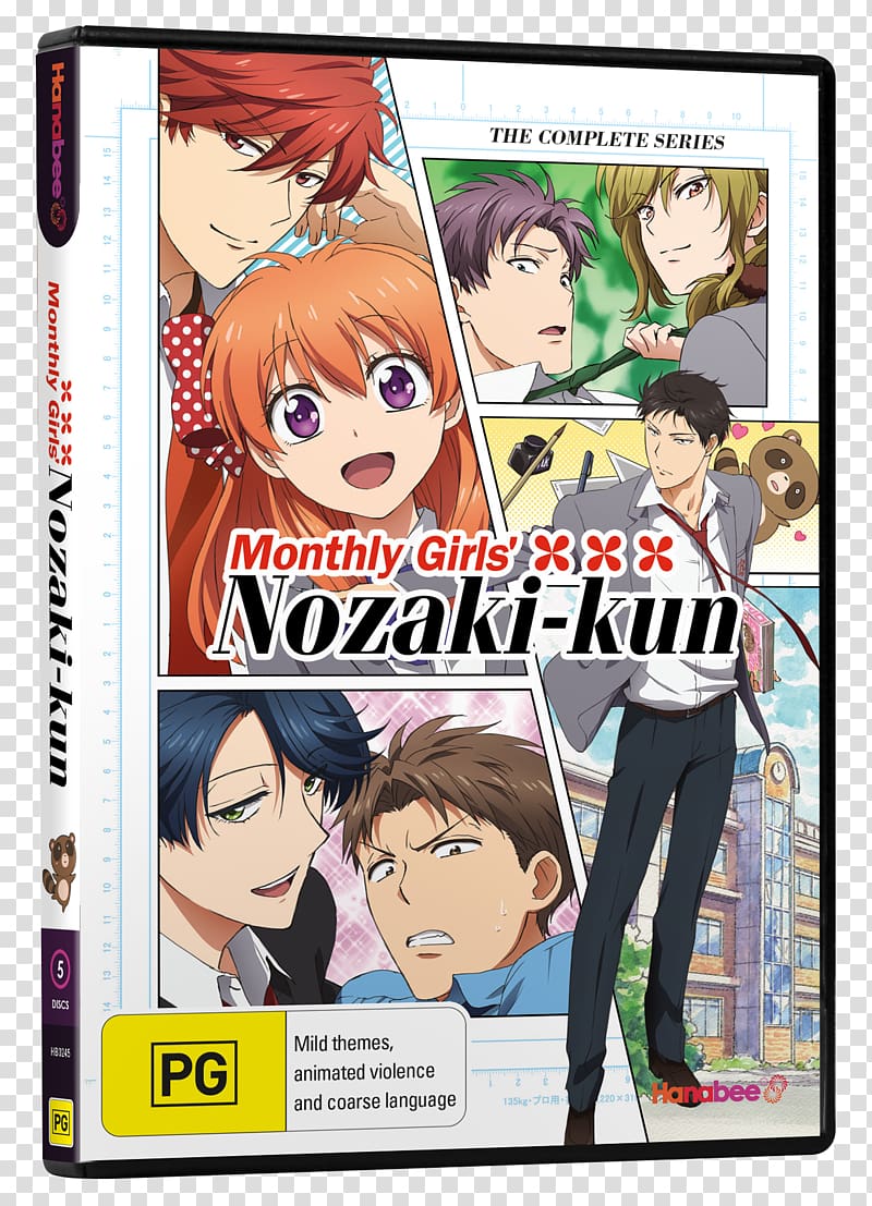 Monthly Girls' Nozaki-kun Izumi Tsubaki Shōjo manga Anime, Anime transparent background PNG clipart