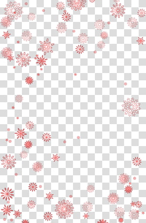 pink snowflakes clipart snowflake